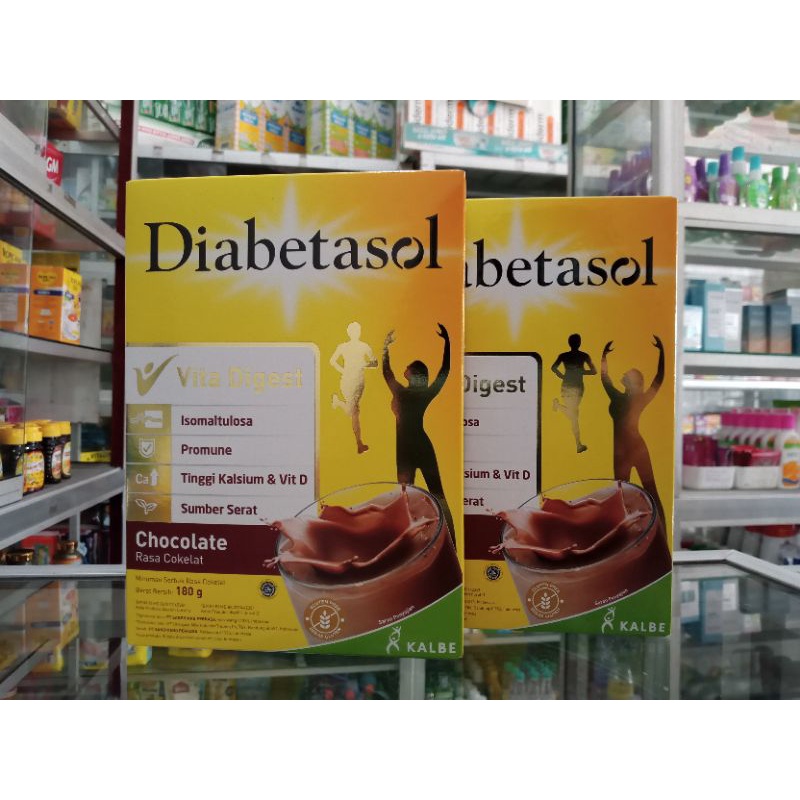 DIABETASOL VITA DIGEST RASA COKLAT 170 gr ED 06/2024