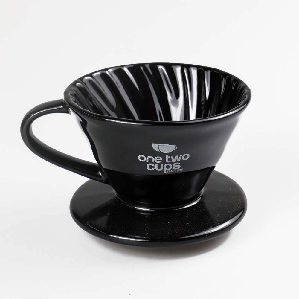 Filter Penyaring Kopi V60 Glass Coffee Filter Dripper 1-2 Cups - ZM00639 - 7RHZ9SBK Black