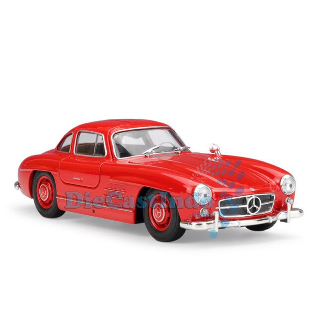 Nex Welly 1:24 Mercedes-Benz 300SL Merah