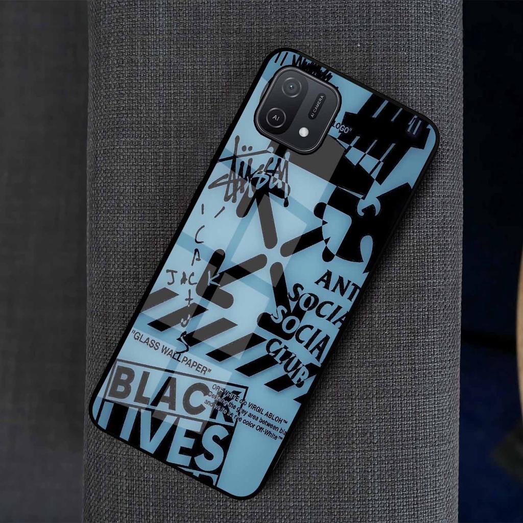 Case Glossy Oppo A16E | A16K Casing Kilau Hp Oppo | Pelindung Hp | Motif Aesthetic