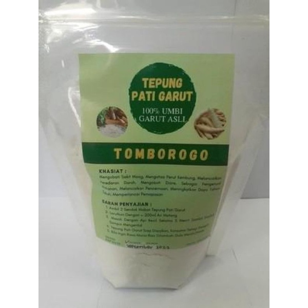 TEPUNG PATI GARUT ORIGINAL 500 GRAM MENGATASI SAKIT MAAG, NYERI LAMBUNG, DIARE, MEREDAKAN ASAM LAMBUNG