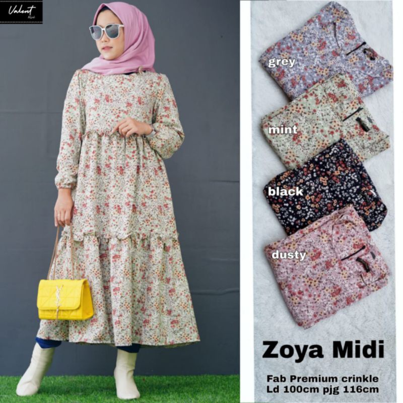 Zoya Midi Dress