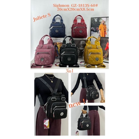 TAS 3in1 SIGMON // IMPORT || WANITA
