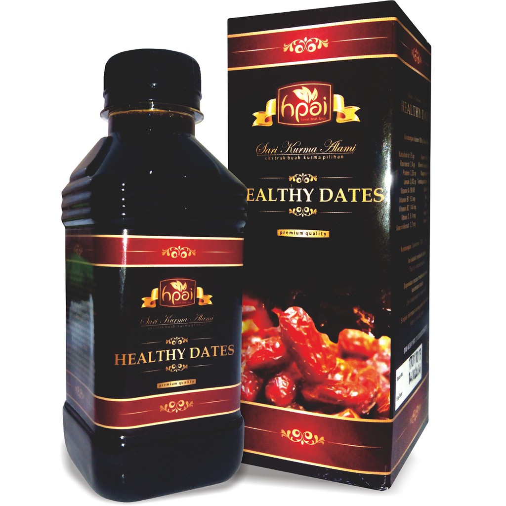 

SARI KURMA HEALTHY DATES terbaik dari Uni Emirat isi 350 ml