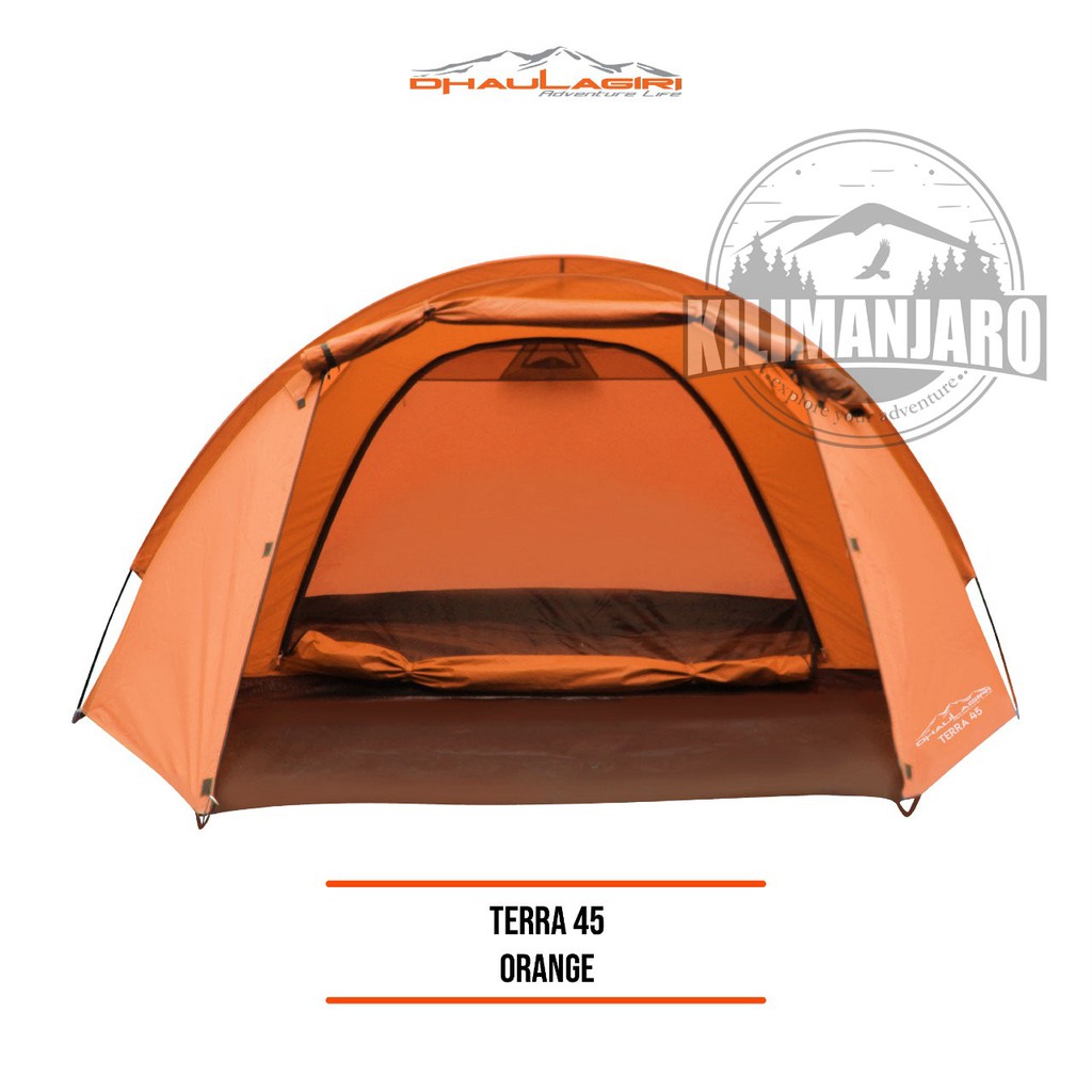 Tenda Camping Outdoor Dhaulagiri DH Terra 45 Kapasitas 4-5 orang