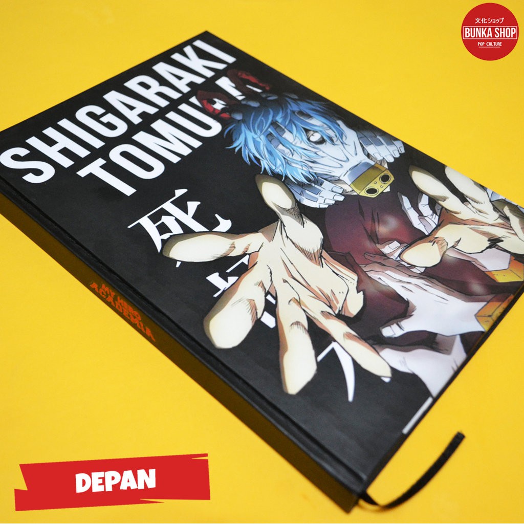 

Note Book Hardcover Anime Boku no Hero Academia Tomura Shigaraki Ukuran A5 Gift Couple Agenda Jurnal Binder