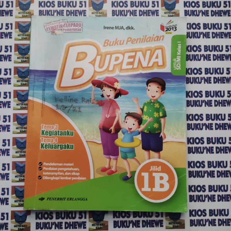 

Buku Paket Bupena 1B