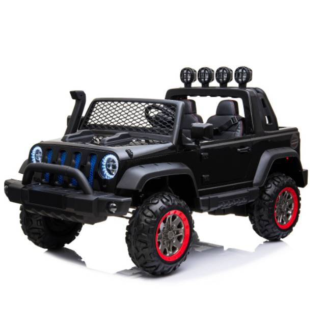 Mobil aki JEEP RUBICON .2GERBOX. Ban FULL KARET JUMBO (TOKO SURABAYA)