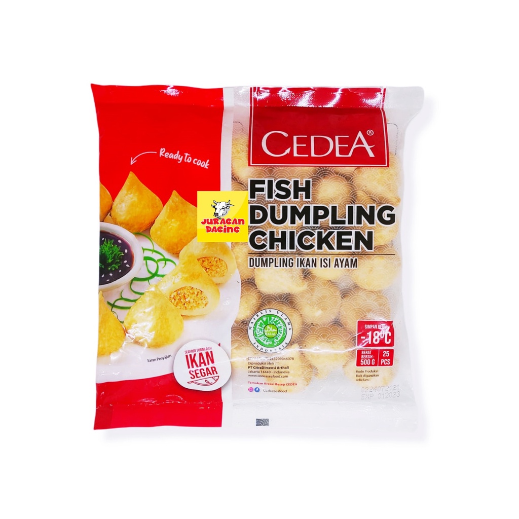 

Cedea Dumpling ikan isi ayam ( fish dumpling chicken ) 500gr - termurah