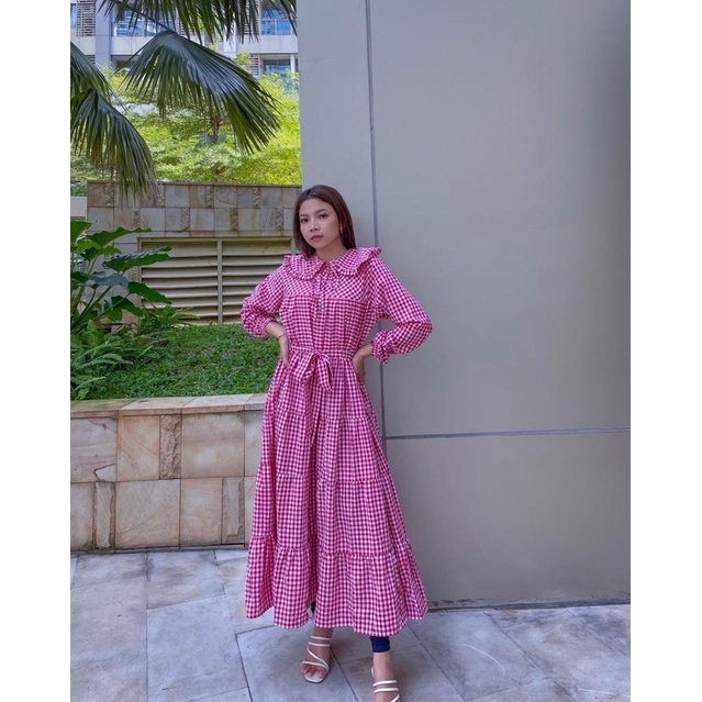 Zoya maxi dress gamis korean import premium