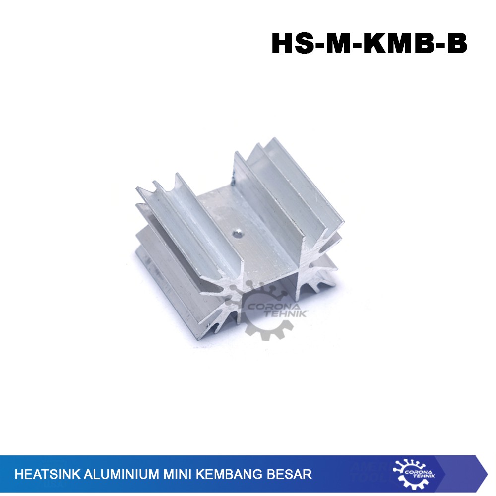 Heatsink Mini Kembang Besar alumunium