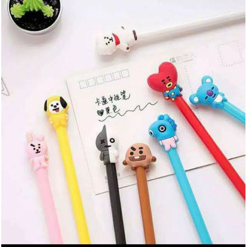 

Pulpen Gel Karakter BTS/BT21