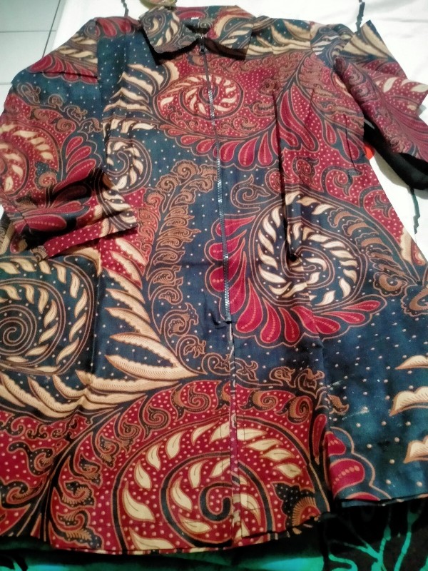 Terlaris Serut Genes Jelita Tunic Navbor Yelbor Whitbor Creambor Tunik Batik Modern Hrb030 Dolbi Dob