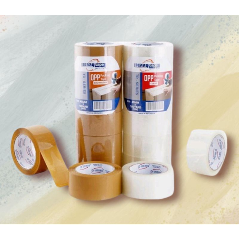 

Lakban Berry Tape 2 Inch 48 mm × 90 yard Murah