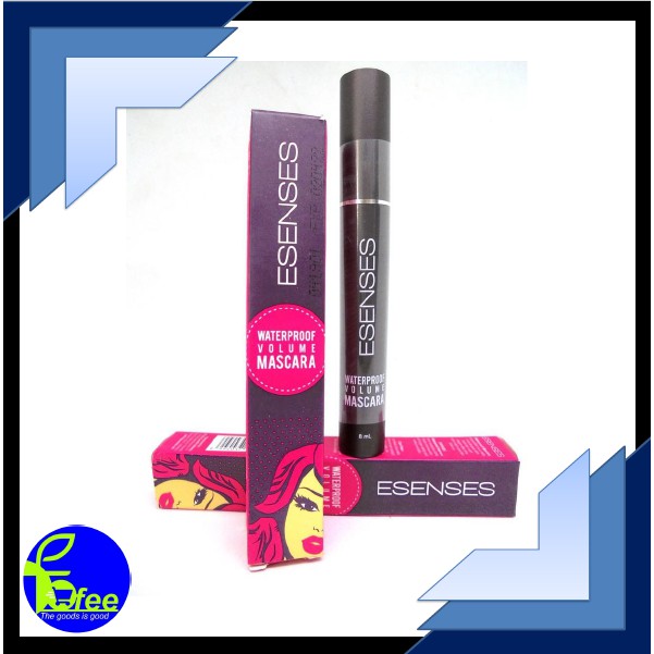 [LOCAL]] - Esenses Mascara Waterproof Evany Volume  BPOM  8ml Kode EM3