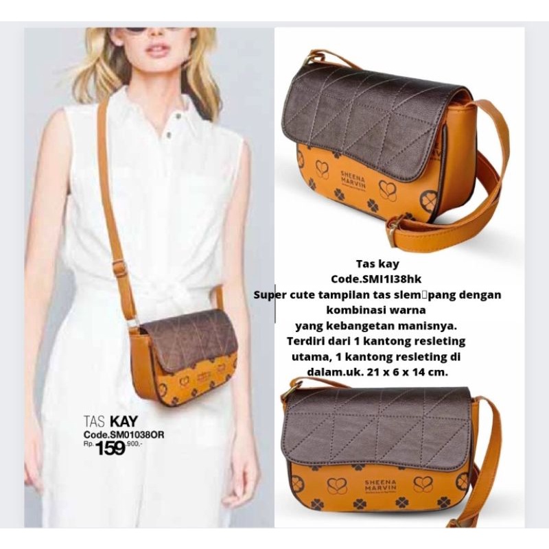 TAS KAY SHEENA MARVIN TAS SELEMPANG WANITA SHEENA MARVIN TAS TERBARU SELEMPANG PROMO