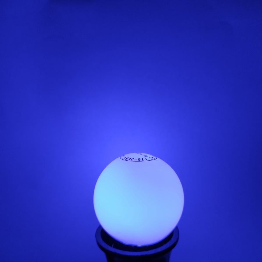 LAMPU LED PING PONG 1 WATT LOVOV BOHLAM HIAS WARNA WARNI SUPER TERANG