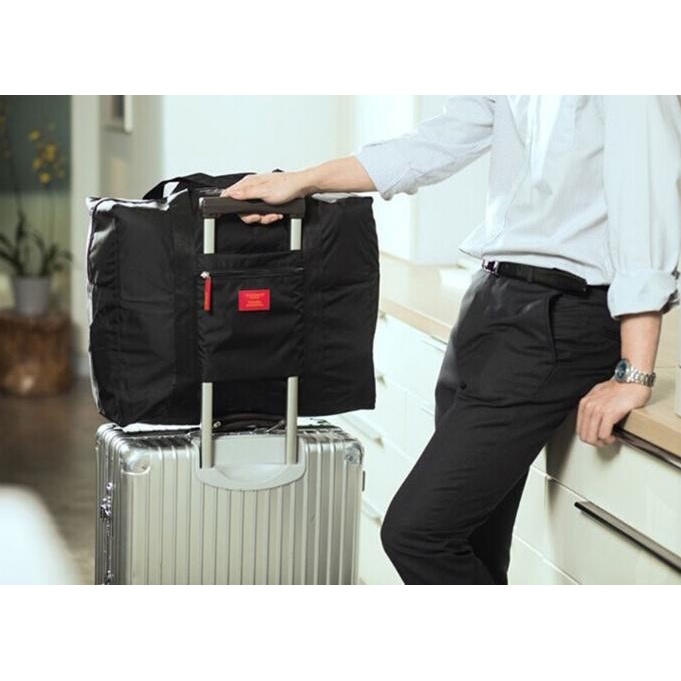 HARGA PROMO!! Foldable Travel Bag/Handbag Clothes Storage Organizer/Feelings Bags