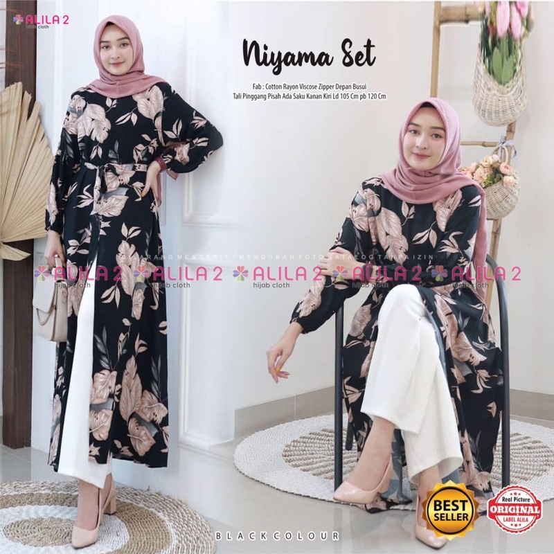 NIYAMA SET ZSALSA DRESS BY ALILA 2