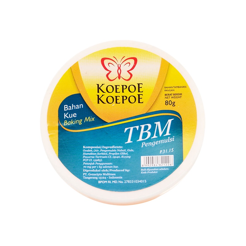 

koepoe koepoe tbm besar 80 gram