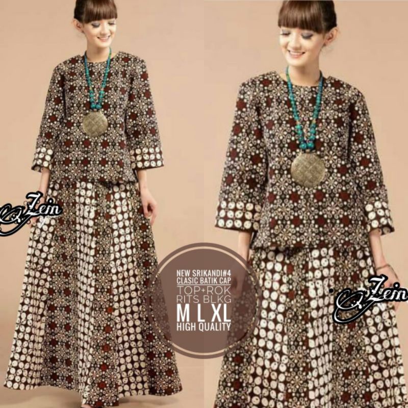 setelan batik murah solo srikandi #4 batik tuman solo