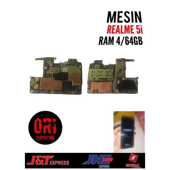 MESIN REALME 5i RAM 4/64GB SECOND BEKAS
