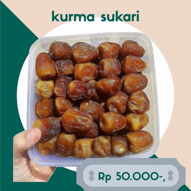 

KURMA SUKAR ASLI MADINAH 500GRM
