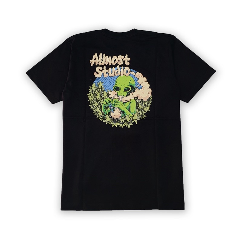 Almost Studio - T-Shirt - Smoke - Black