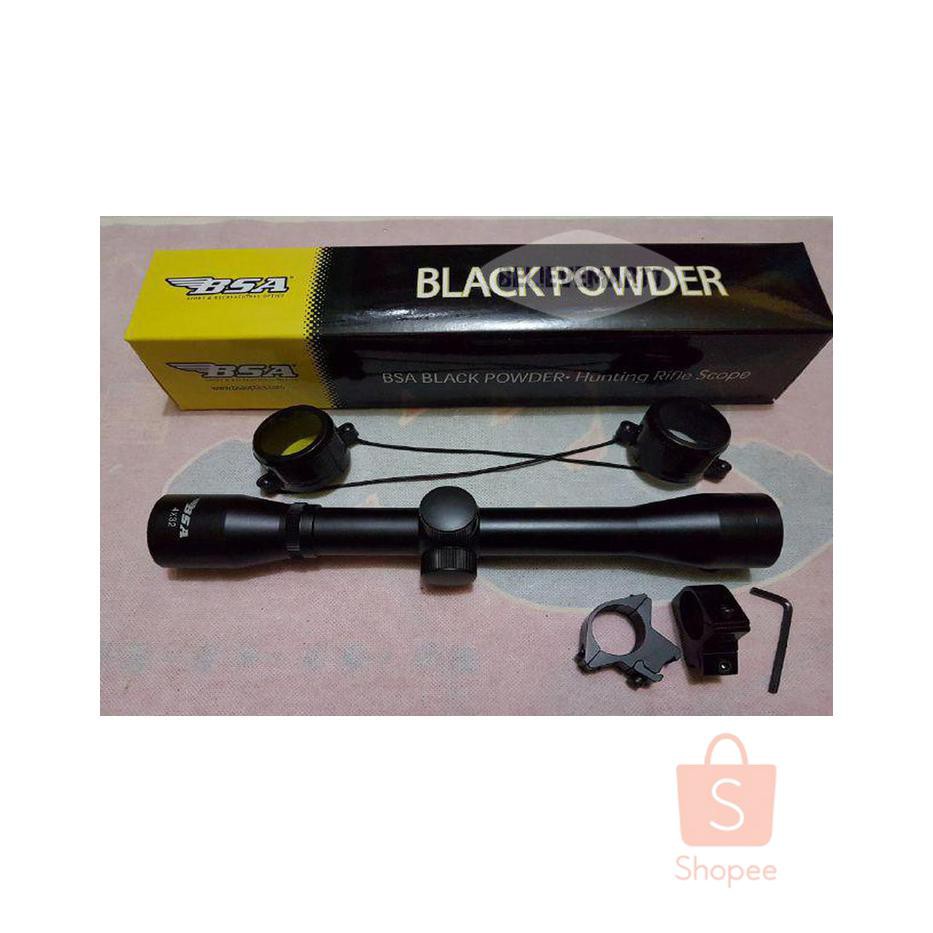 TEROPONG TPO2G892 TELESCOPE TELE BSA 4X32 BLACK POWDER SENAPAN TELESKOP