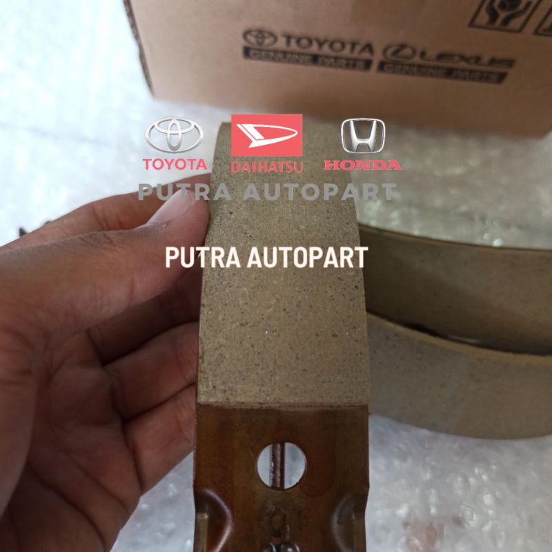 kampas rem belakang avanza xenia 2003-2020 original