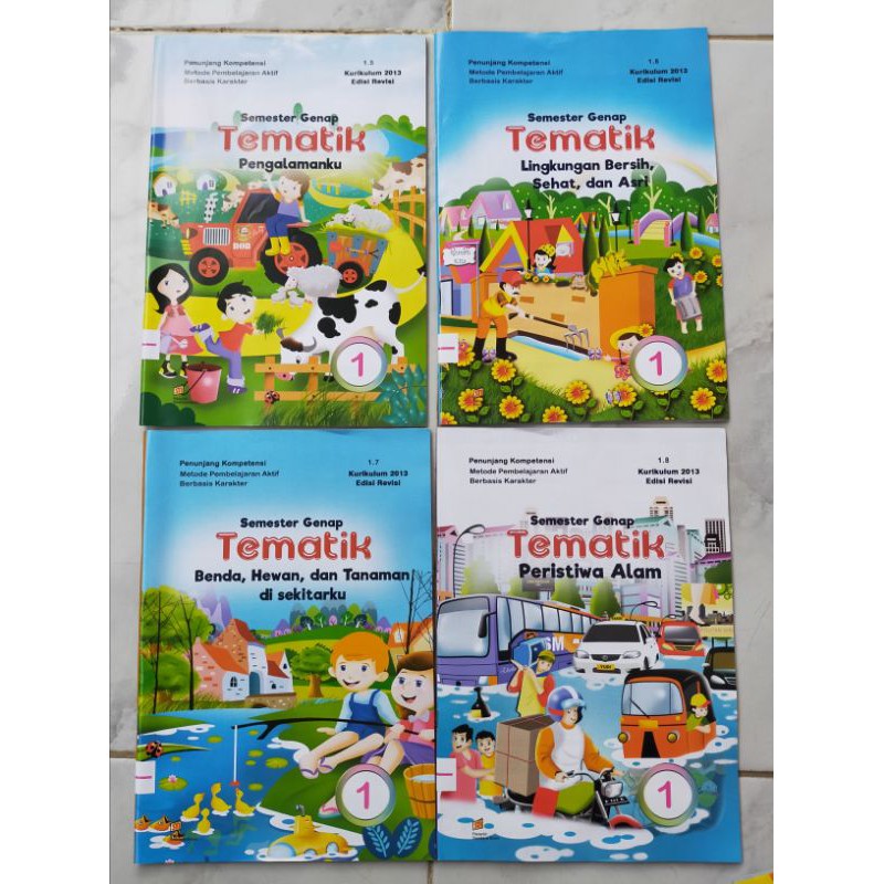 (Kelas 1)1 Paket LKS Tematik Swadaya Murni SD Kelas 1 Semester 2 Kurtilas