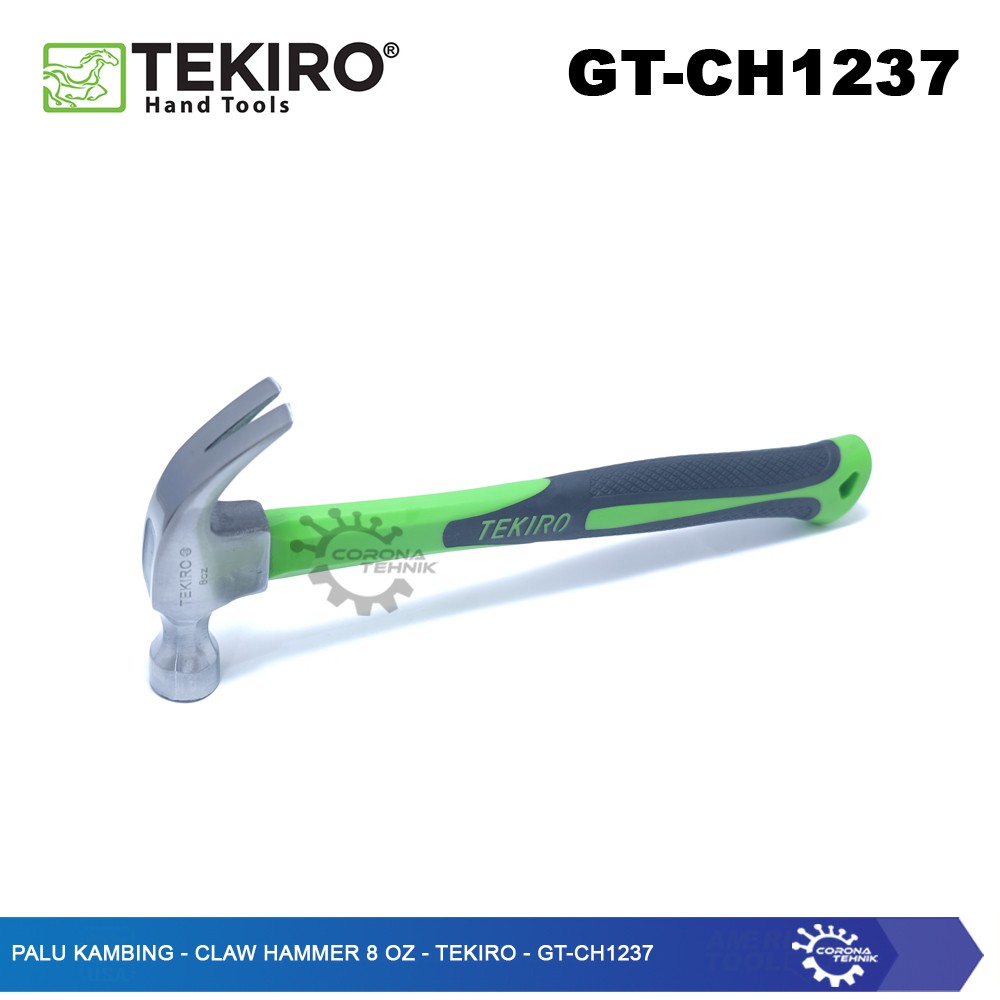 GT-CH1237 - Palu Kambing - Claw Hammer 8 OZ - Tekiro