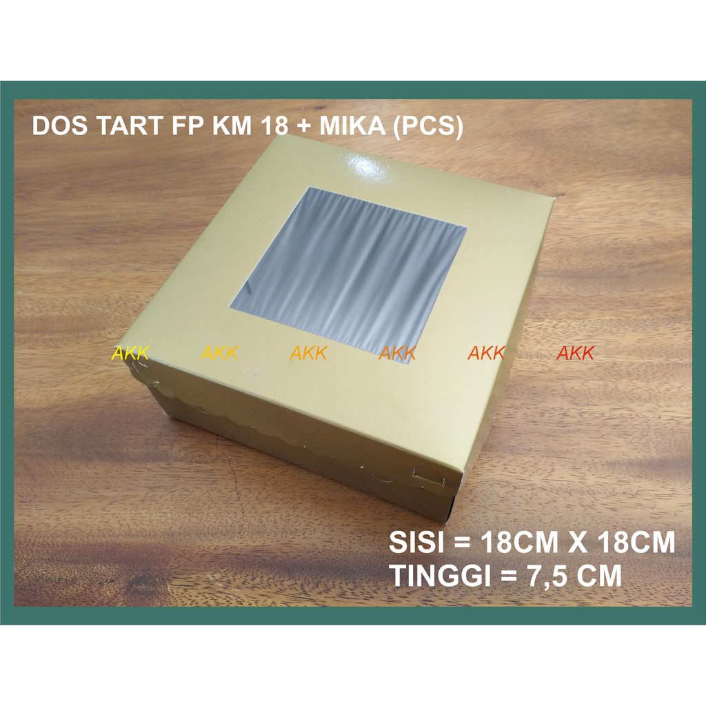 

Dos Tart Fp Km 18 + Mika (10 Pcs)