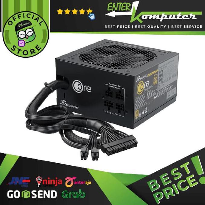 PSU Seasonic Core Gold GM-650 - 650W Modular - 80+ Gold / PSU 650W BERGARANSI