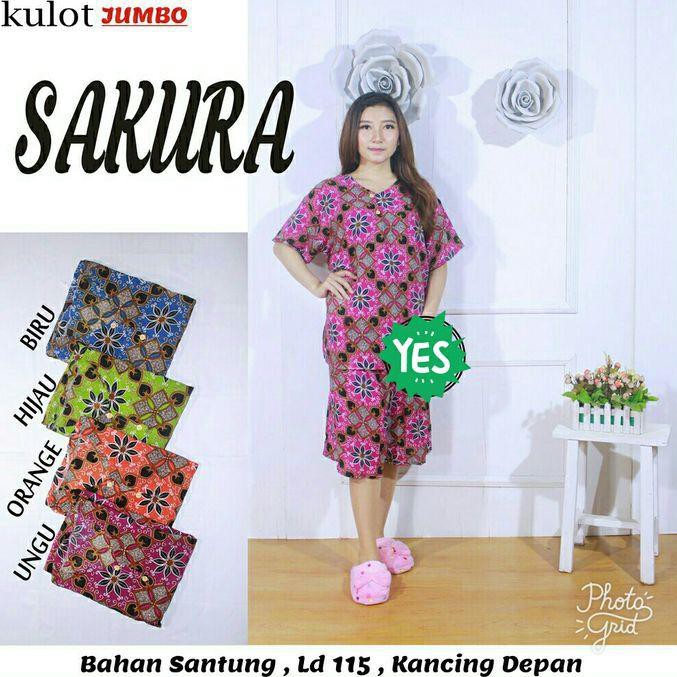  KODE PRODUK VF2798 Setelan kulot jumbo batik  pekalongan  