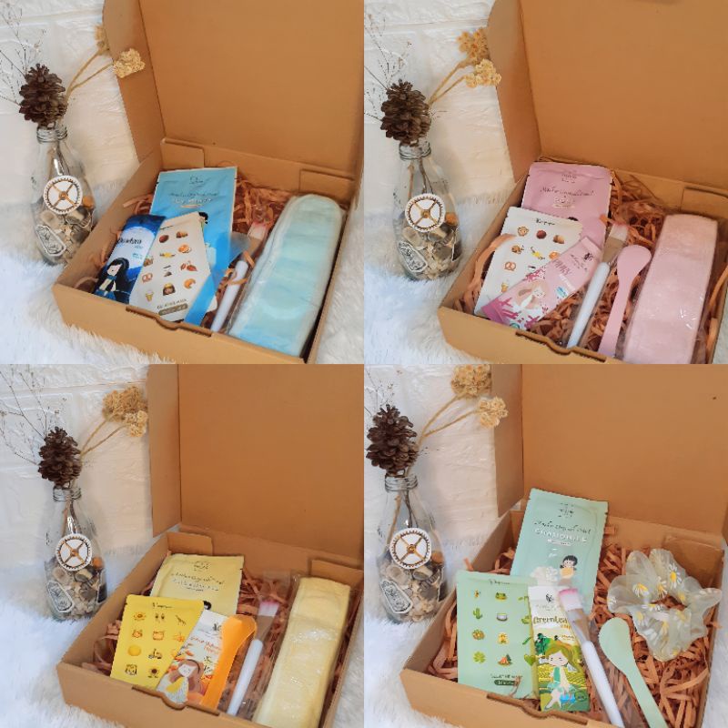 

GIFT BOX MASKER KIT / KADO ULANG TAHUN / KADO CEWEK