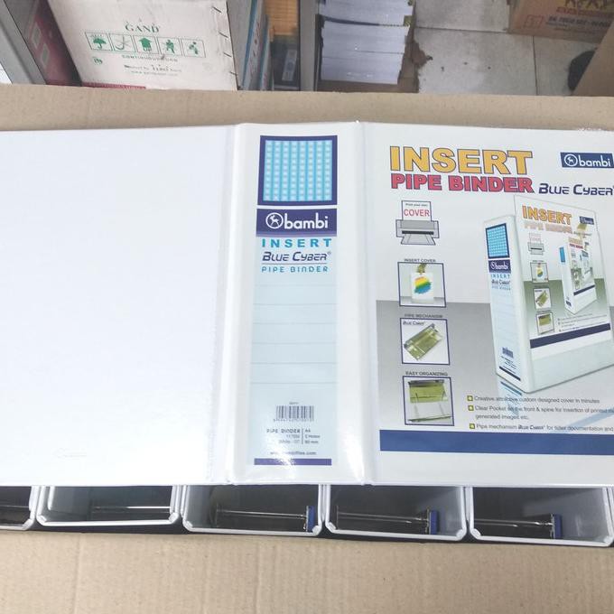 

✨ BISA COD ✨ Ordner A4 - 50MM Pipe Binder By Bambi CUCI GUDANG Kode 1352