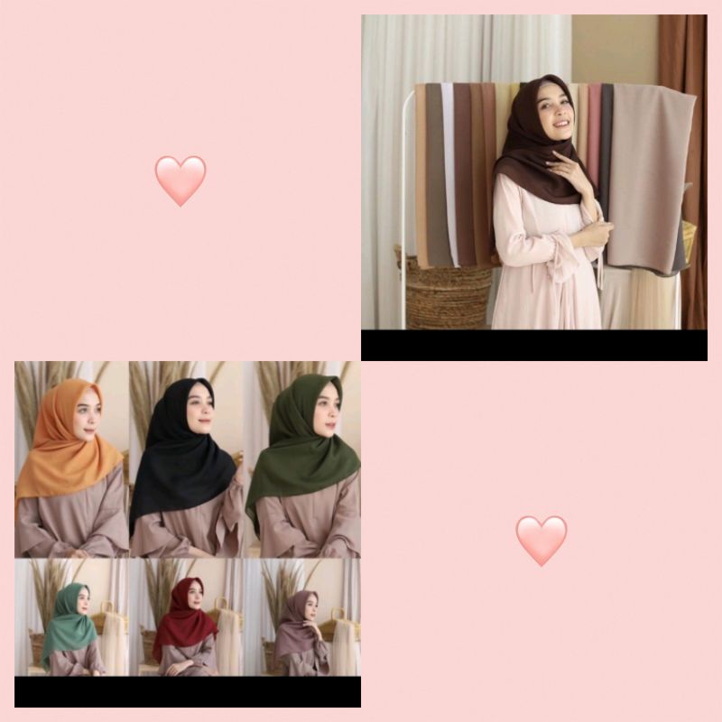 KERUDUNG BELLA SQUARE POLLYCOTTON