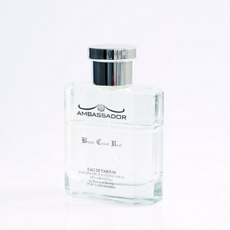 AMBASSADOR Parfume Vaporisateur Black Coral Reef 125ML / Parfum Badan