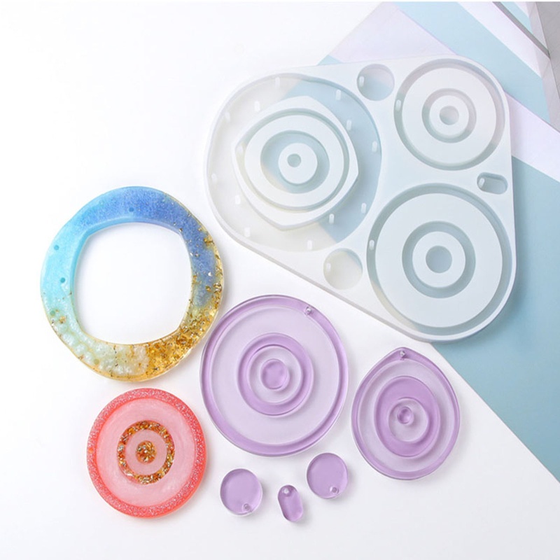 Siy Cetakan Lonceng Angin Bahan Silikon Resin Epoksi DIY