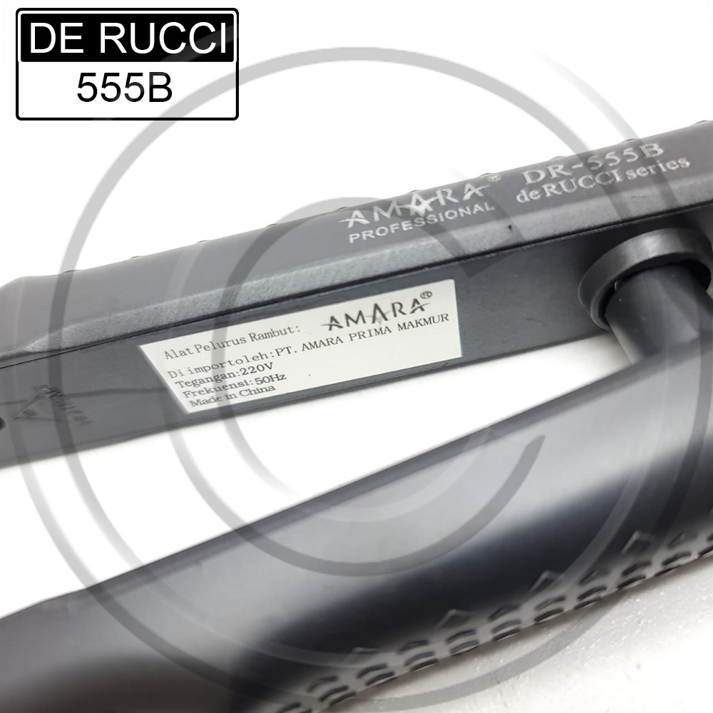 DE RUCCI / DR-555B / Catokan Rambut 2in1 Lurus &amp; Curly