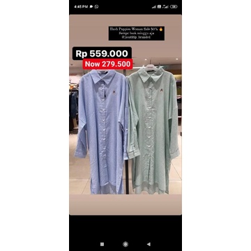 Jastip Hush puppies Tas biru