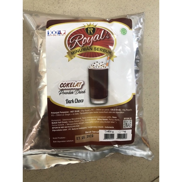 Powder Drink Royal / minuman serbuk 500gr bubuk