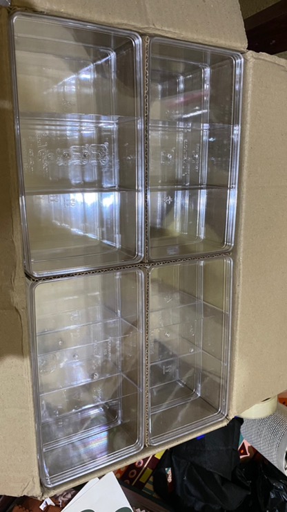 Toples Nuai Persegi Panjang Sekat 3 Nuai Sn 738 (500gr)