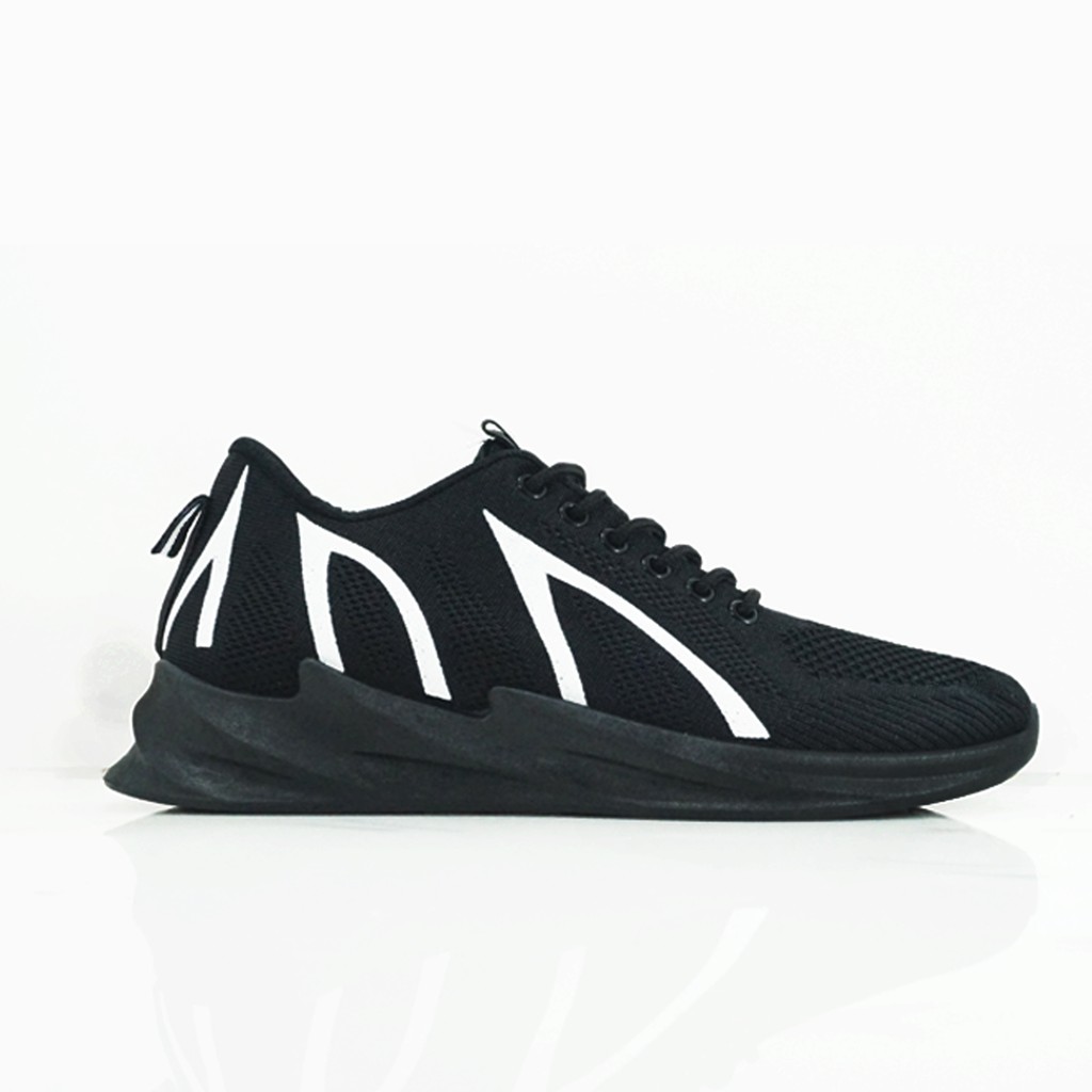 Sepatu sneakers pria Dane And Dine S0153 Hitam