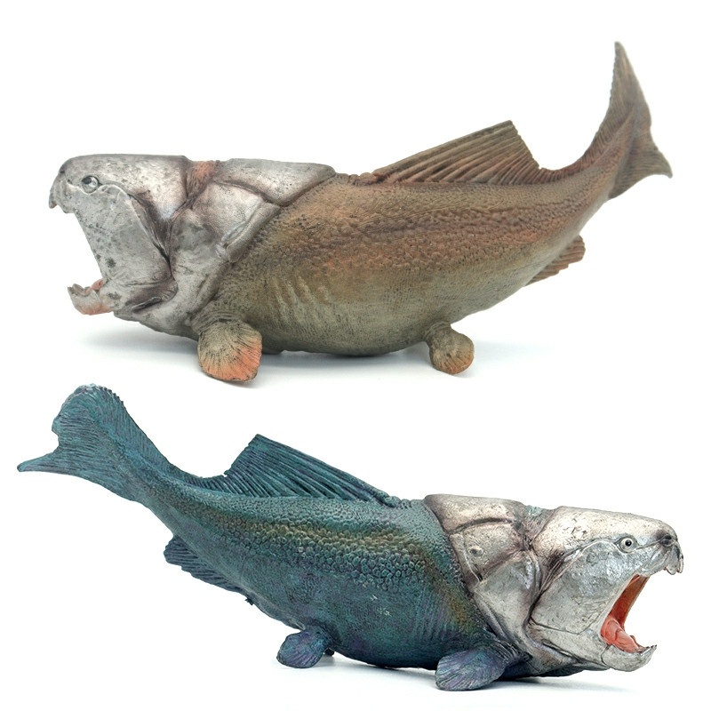 Mainan Dinosaurus Placodermi Fish / Figure Ikan Purba