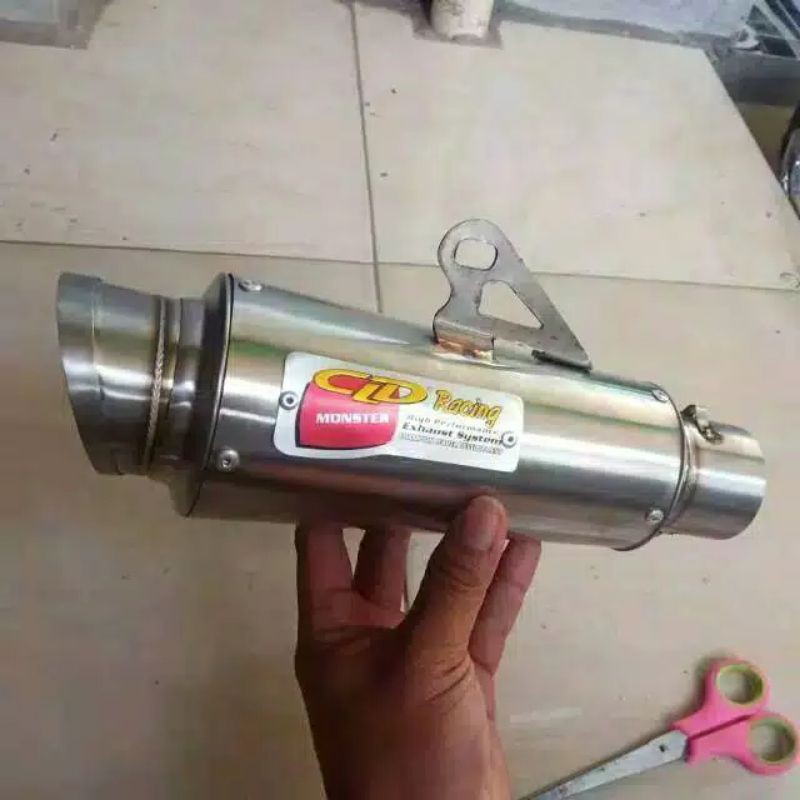 Knalpot racing CLD monster for all matic mio beat mio j mio m3 vario genio N max dll-2