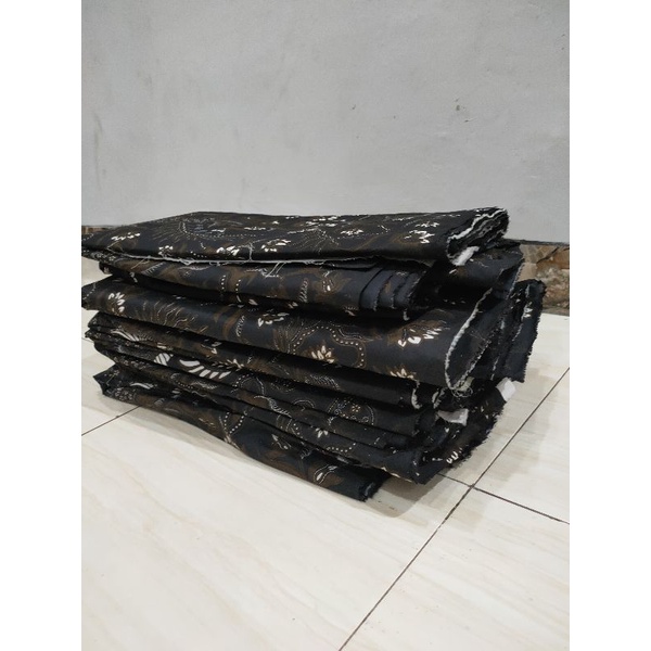 bahan batik sawonggaling gurdo hitam