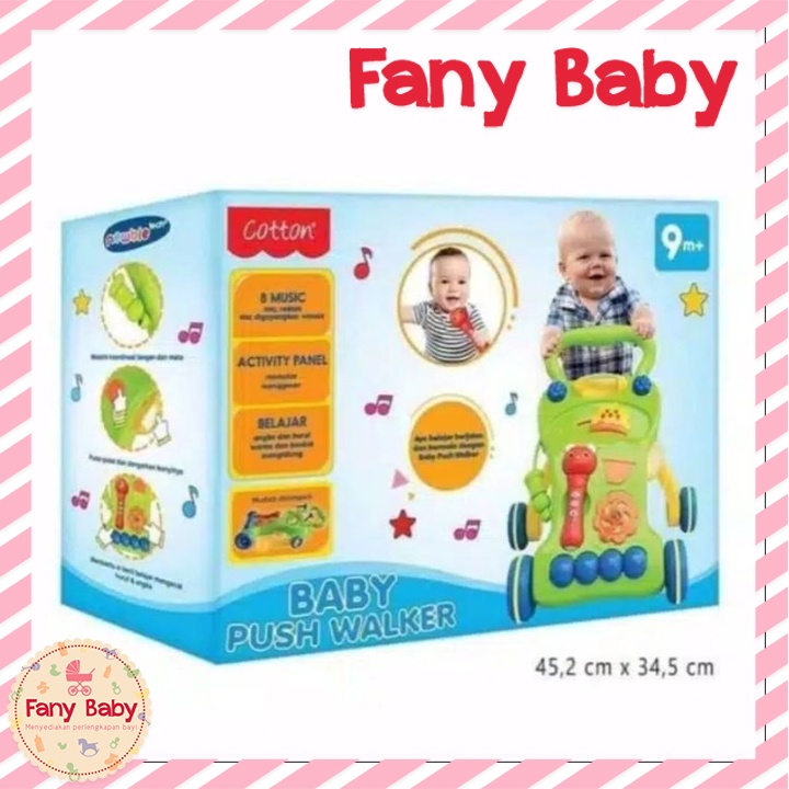 COTTON BABY WALKER / 27-016