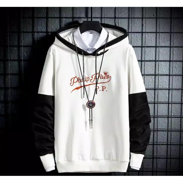 Pluip Hoodie Cowo Sweater Flecee Premium - Bordil